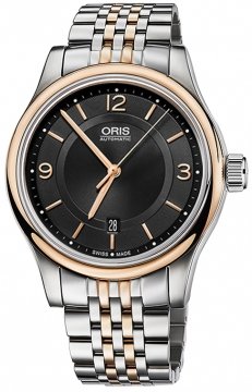Buy this new Oris Classic Date 42mm 01 733 7594 4334-07 8 20 63 mens watch for the discount price of £765.00. UK Retailer.